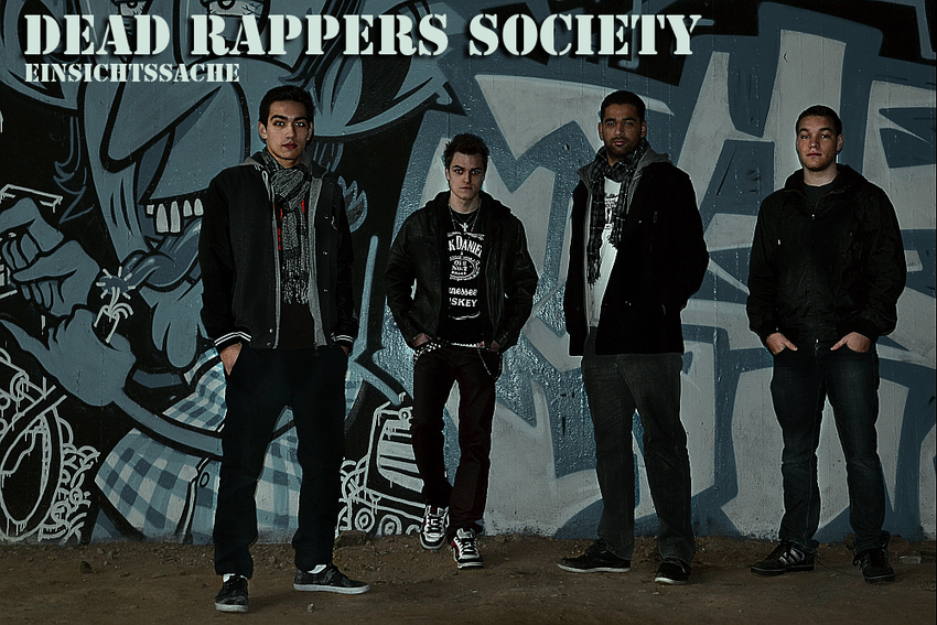 Die Jungs von Dead Rappers Society mit ihrer neuen EP Einsichtssache
