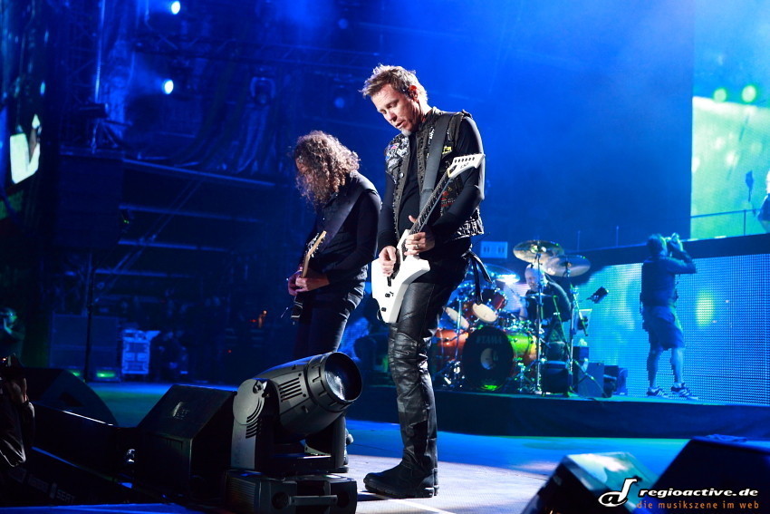 Metallica (hier live bei Rock am Ring 2012) veröffentlichen am 7. Dezember "Quebec Magnetic"